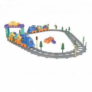 Конструктор - Волшебные детали Поезд, 93 предмета (Terides, Т6-074)